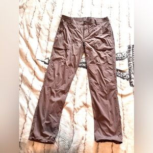 REI Brown Men's Cargo Pants - Light Brown Utility Trousers